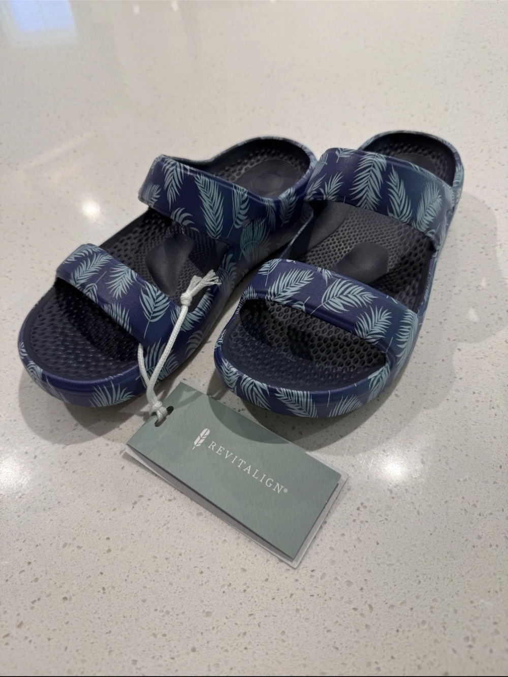 Revitalign NWT Orthotic Woman’s Sandal Fusion Zest Tropicana Size 5B